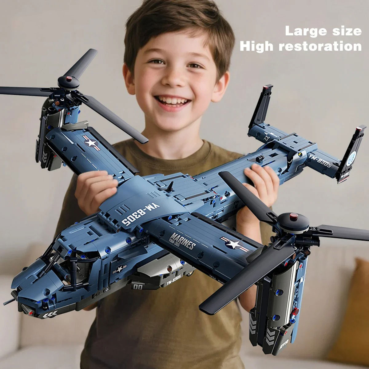 Military V-22 Osprey Tiltrotor - огляд і ціна Jjrc Drone X12