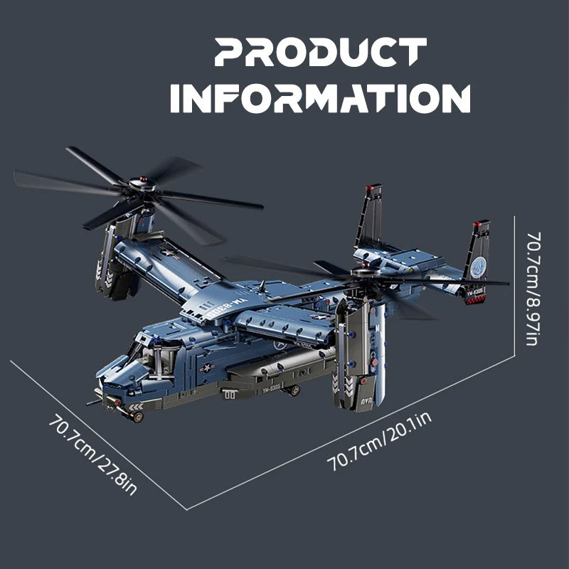 Military V-22 Osprey Tiltrotor - огляд і ціна Jjrc Drone X12